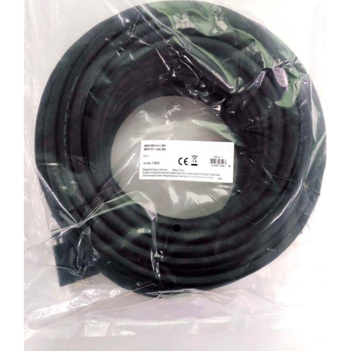 Cavo VGA (HD15), m/m, 20m, equipaggiamento