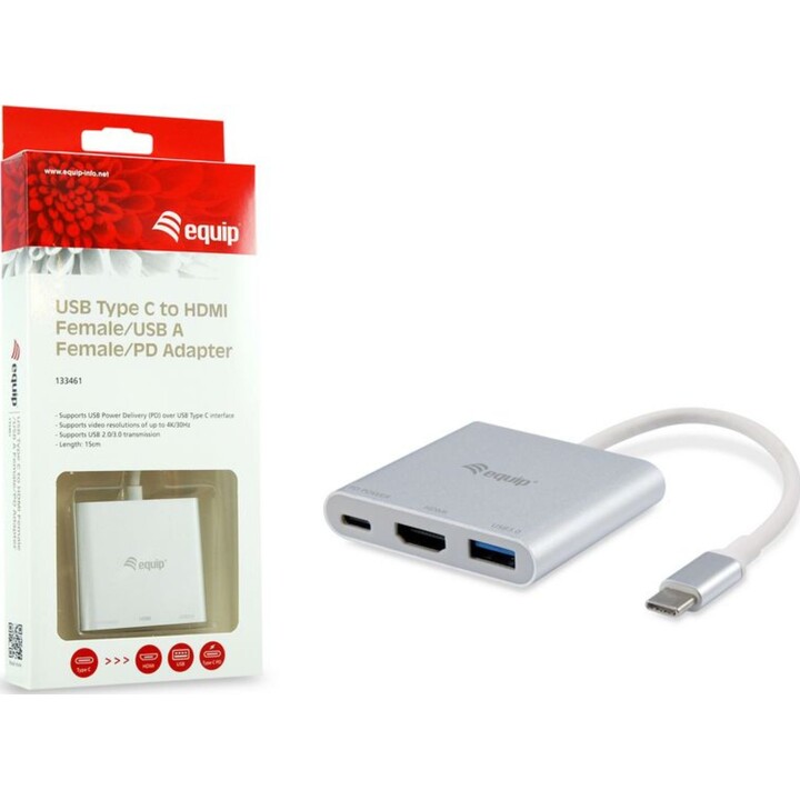 60W USB-C a HDMI, USB-A, adattatore PD USB, equipaggiamento