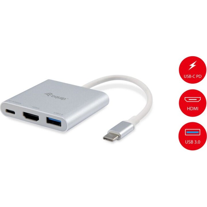 60W USB-C a HDMI, USB-A, adattatore PD USB, equipaggiamento