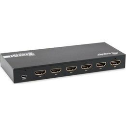 Conmutador de vídeo HDMI 2.0, negro, Equip