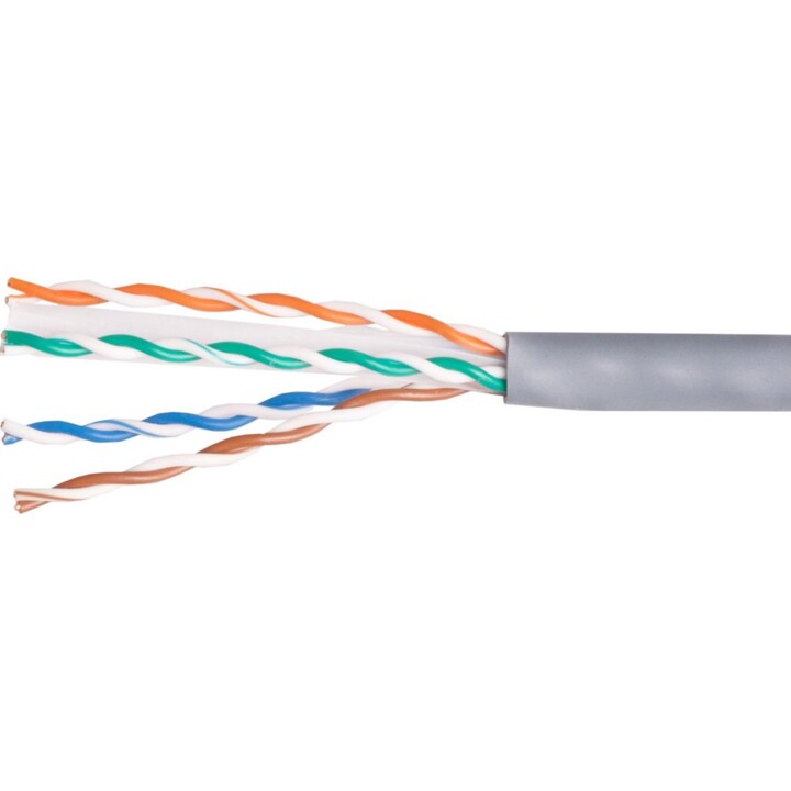 Bobina cable Equip de instalación Cat.6 U/UTP, Eca, LSZH, 100m
