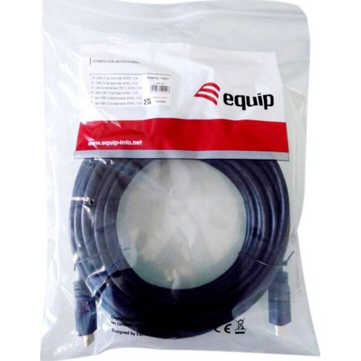 Cable HDMI 2.0, 15 m, 4K/60 Hz, Equip