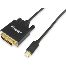 Cable Equip USB-C a DVI-D Dual Link, M/M, 1.8m