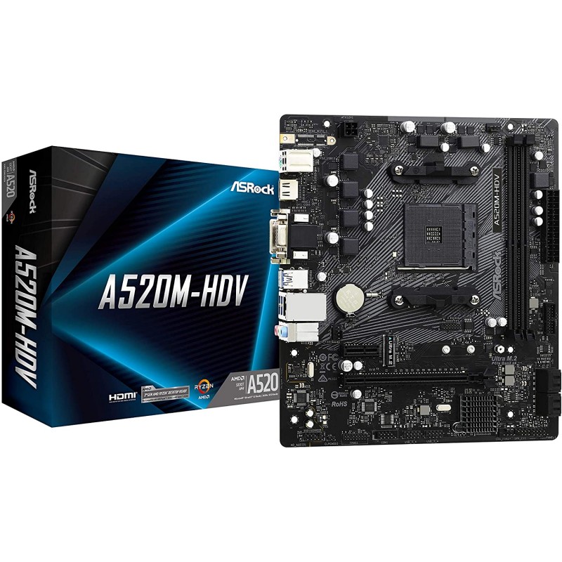 Asrock A520M-HDV (AM4)
