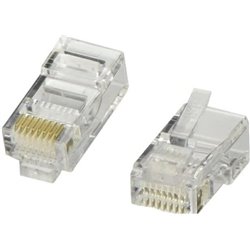 Conector EQUIP UTP Cat6 RJ45 100 Peças