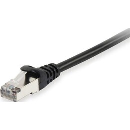 Câble de Raccordement EQUIP Cat6 S/FTP 2xRJ45 25m Noir LSZH Sachet Plastique