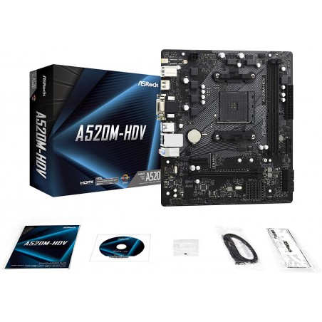 Asrock A520M-HDV (AM4)