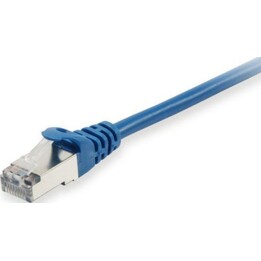 EQUIP Cat6 S/FTP 2xRJ45 Patchkabel 50m Blau LSZH Plastiktüte