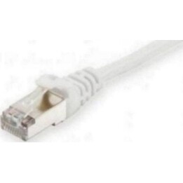 EQUIP Cat6 S/FTP 2xRJ45 Patch Cable 25m White LSZH Plastic Bag