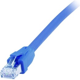 Cable de Conexión EQUIP Cat8.1 S/FTP 2xRJ45 de 5m, Azul, LSZH, en Bolsa de Polietileno