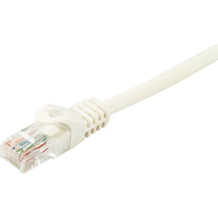 Cavo Patch EQUIP Cat6A U/UTP 2xRJ45 15m Bianco in Sacchetto di Plastica LSZH