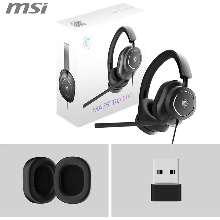 MSI Maestro 300 USB Schwarz