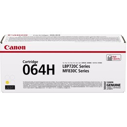 Tóner Canon original 064H Y amarillo (10.400 páginas)
