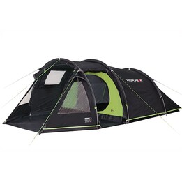 Tenda igloo High Peak Atmos 3 per 3 persone, nera, verde