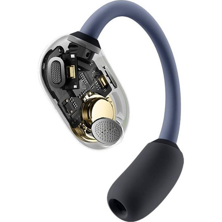 Fones de ouvido TWS abertos Eli Sport 1, preto cósmico