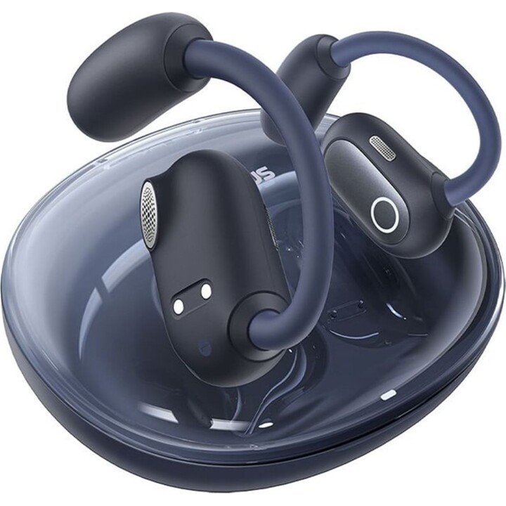 Fones de ouvido TWS abertos Eli Sport 1, preto cósmico