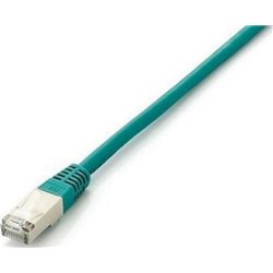Câble de Raccordement EQUIP Cat6A S/FTP 2xRJ45 1m Vert LSZH Sachet plastique