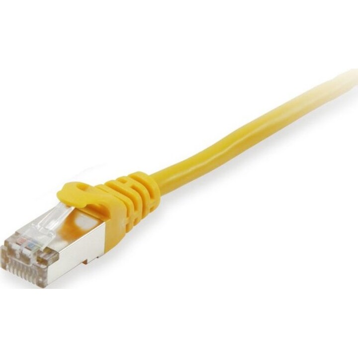 Cabo de Ligação EQUIP Cat6 S/FTP 2xRJ45 15m Amarelo LSZH Polietileno