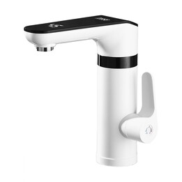 Aquecedor de água instantâneo - misturador de mesa branco