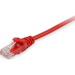 Câble de Raccordement EQUIP Cat6A U/UTP 2xRJ45 20m Rouge LSZH Sachet Plastique