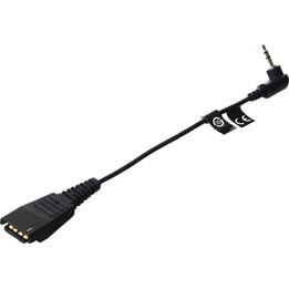 Cavo JABRA QD con spina da 2,5 mm angolare 15 cm, ad esempio per Panasonic GB500 PLX CA40