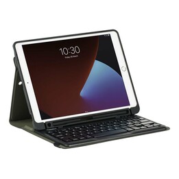 Targus Pro-Tek Education für iPad 7. - 9. Generation 10.2"", Tastatur und Foliohülle in Schwarz (DE-Layout)