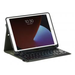 Targus Pro-Tek Education para iPad 7ª - 9ª geração 10.2&quot; com teclado e capa tipo fólio na cor preta (layout DE)