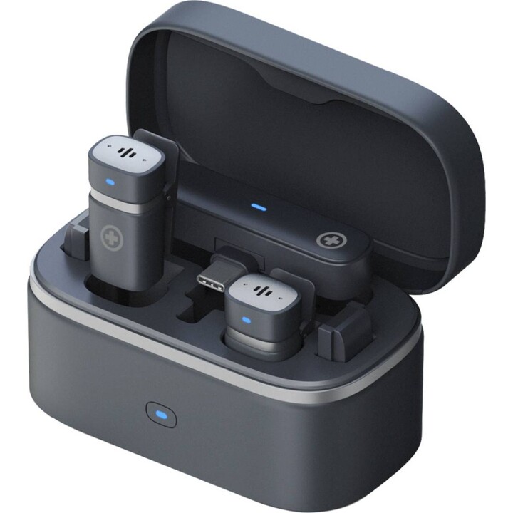 Kit de microfone sem fio Plusonic PS-TDS9 USB tipo C/Lightning/microfone de 3,5 mm WiFi / *ALLTRAVEL*