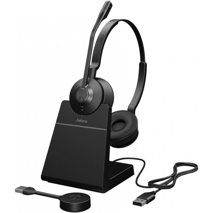 JabraEngage 55 SE Stereo Link400c MS con stazione di ricarica