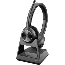 Fone de ouvido HP Poly DECT Savi 7320 UC binaural Teams