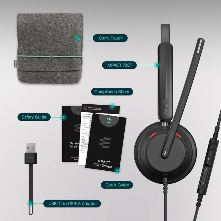 Cuffie EPOS IMPACT 730T