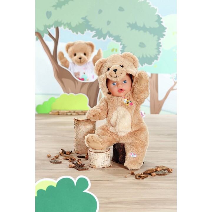 BABY born Bear Suit 43cm Pelele de muñeca