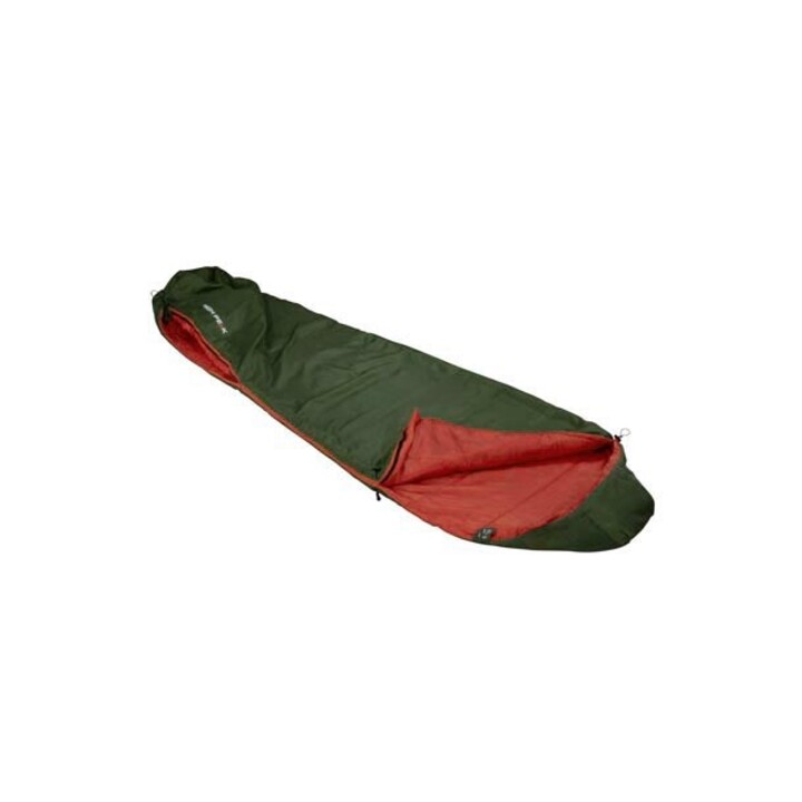 High Peak Lite Pak 1200 Mumienschlafsack Polyester Grün, Rot