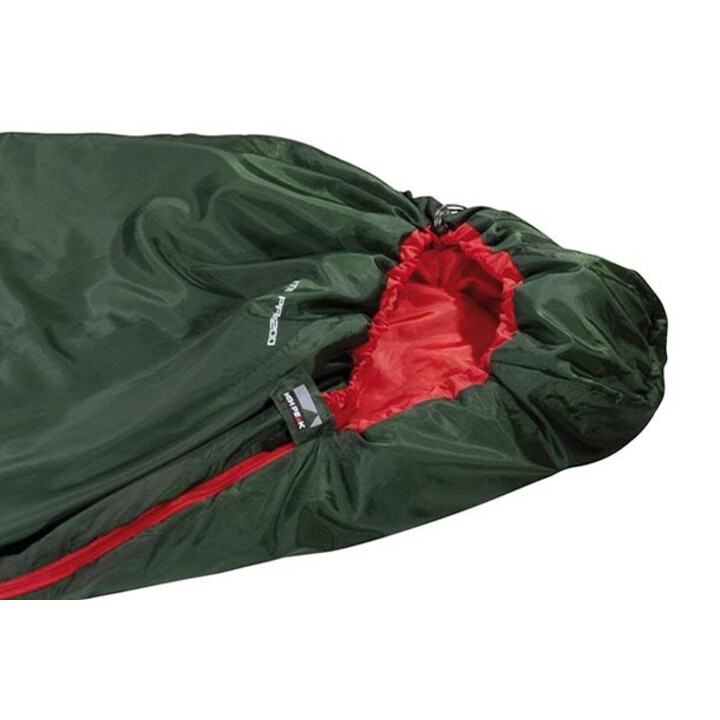 High Peak Lite Pak 1200 Mumienschlafsack Polyester Grün, Rot