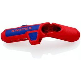 KNIPEX ErgoStrip, herramienta universal de desaislado, rojo