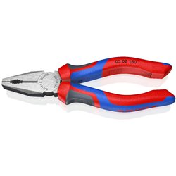 Fouilles combinées, longueur, 160 mm, laquée de surface, poignées avec des poignées de confort
