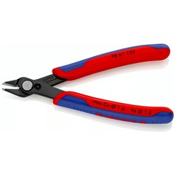 SUPER -KNIPS elettronici, lunghezza 125 mm, laccatura superficiale, impugnature multi -componente