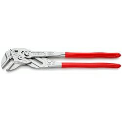 Alicates llave XL Alicates y llave en una sola herramienta, Longitud 400 mm, Superficie cromada