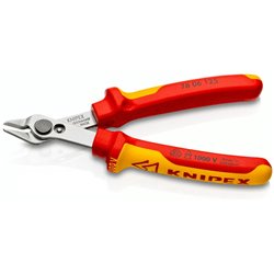 VDE électronique Super-Knips, longueur 125 mm, poignées de surface laquées, multi-composants