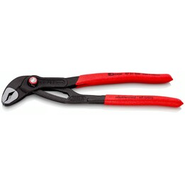 Alicates para bombas de agua KNIPEX Cobra QuickSet High-Tech, longitud 250 mm, superficie lacada