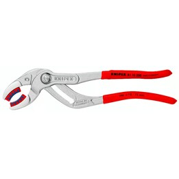 Knipex 2796198, Alicates de sifón y de conexión 250mm, Rojo