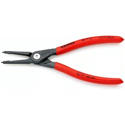 Alicates de precisión para anillos de retención internos en orificios, longitud 180 mm