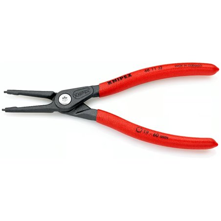 Alicates de precisión para anillos de retención internos en orificios, longitud 180 mm