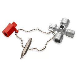 Chave do gabinete de controle para todos os armários padrão e sistemas de fechamento, comprimento 44 mm