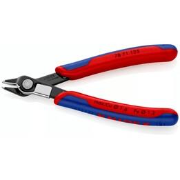 Supercuchillos electrónicos, longitud 125 mm, superficie lacada, empuñaduras multicomponente