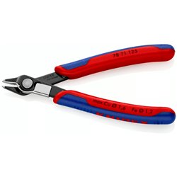 Super-knips eletrônicos, comprimento 125 mm, superfície lacada, garras com vários componentes