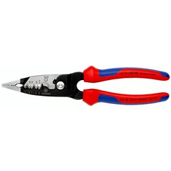 Pelacables KNIPEX Versión métrica, Longitud 200 mm, Superficie lacada, Mangos multicomponente