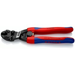 Knipex Cobolt Compact Bolzenschneider, Länge 200 mm, Oberflächenlack, Mehrkomponentengriffe