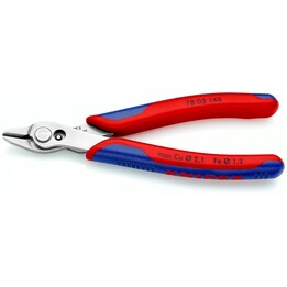Supercuchillos electrónicos XL, longitud 140 mm, superficie lacada, mangos multicomponente