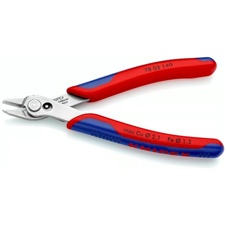 Supercuchillos electrónicos XL, longitud 140 mm, superficie lacada, mangos multicomponente